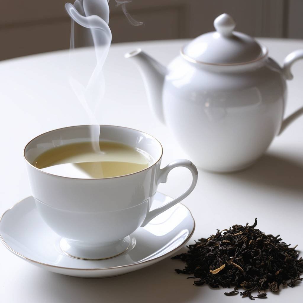 tè earl grey con latte