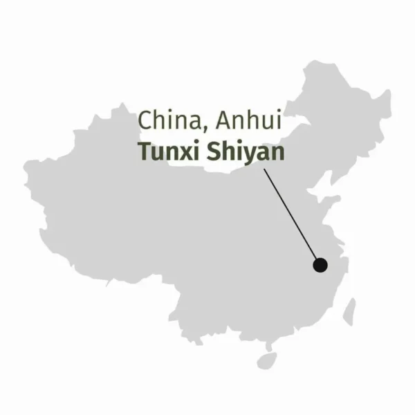 Black Honey, mappa della provenienza da Tunxi Shiyan