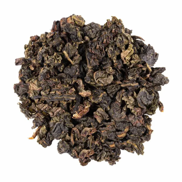 Tie Guan Yin Premium, oolong in foglie, biologico. Dettaglio delle foglie