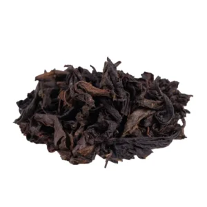 Tè Oolong Shui Xian in foglia, biologico, origine Cina. Dettaglio foglie