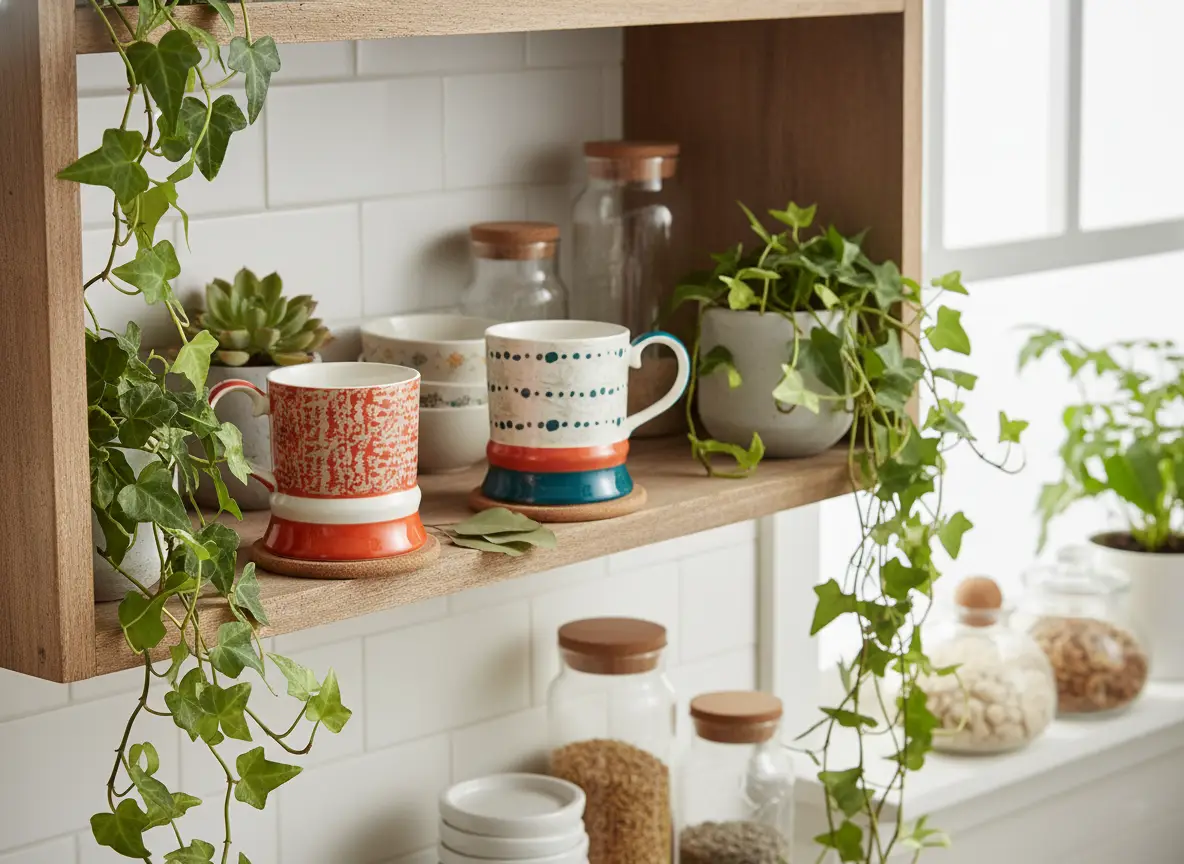 Tazze Frieder dipinte a mano, una decorazione perfetta per la tua cucina