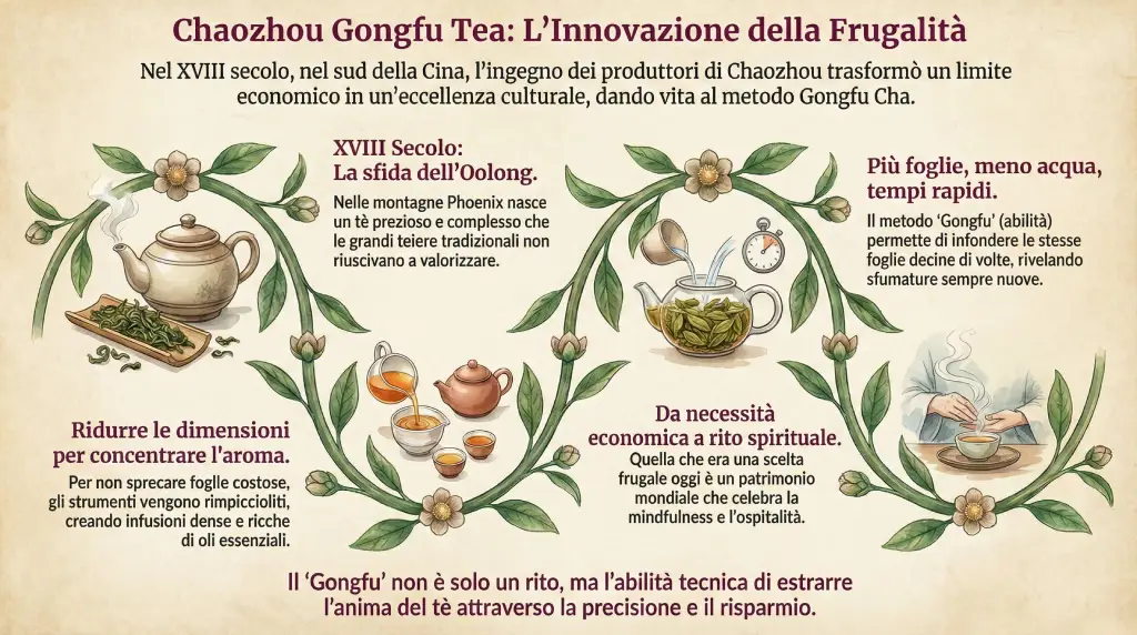 Cerimonia del tè Gong Fu Cha - come ha avuto origine